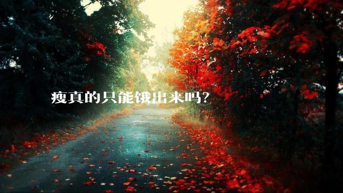 瘦真的只能饿出来吗？