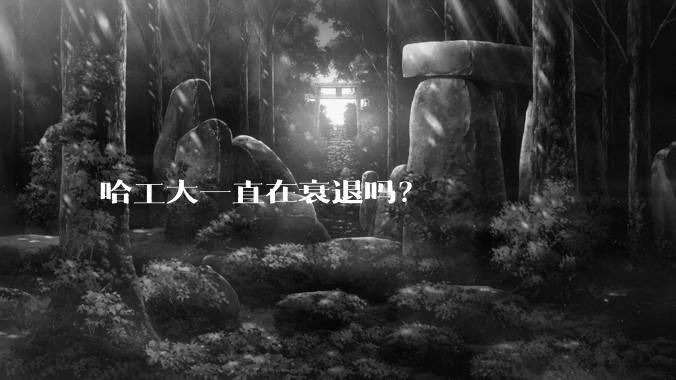 哈工大一直在衰退吗？